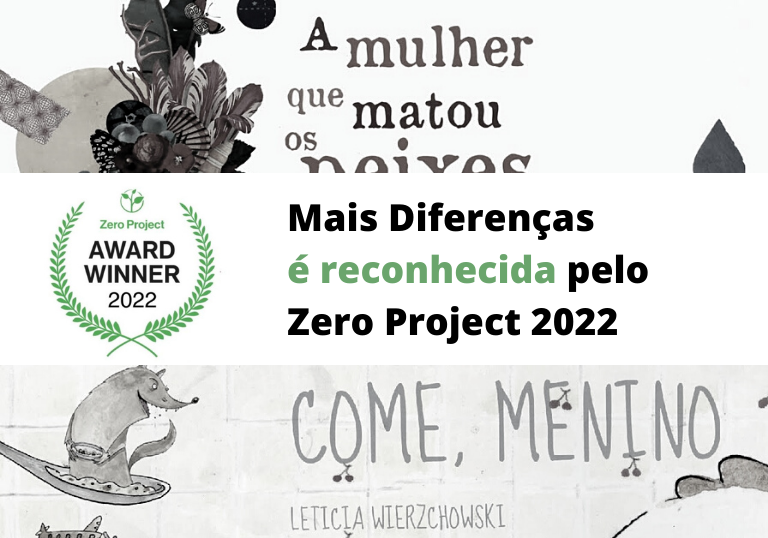 Capa do artigo Mais Diferenças é reconhecida pelo Zero Project 2022